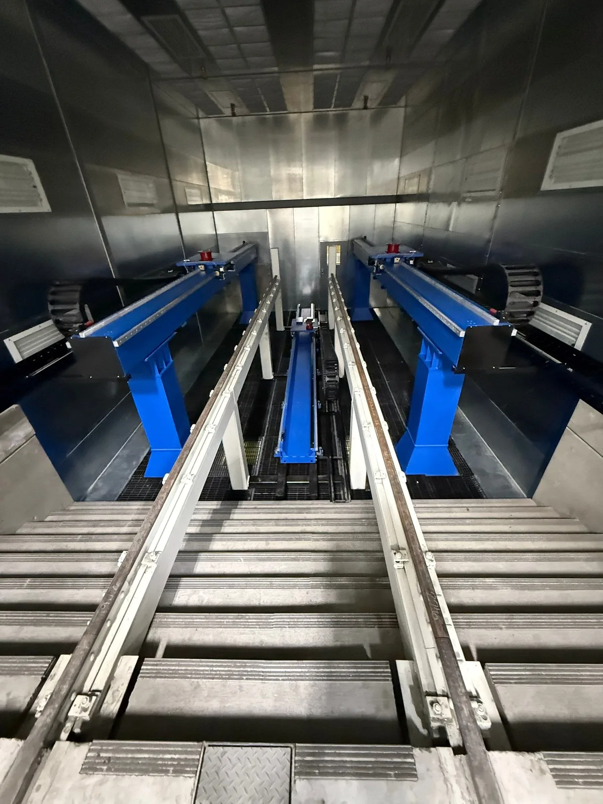 Spray Booth & Conveyor Integration, view 2