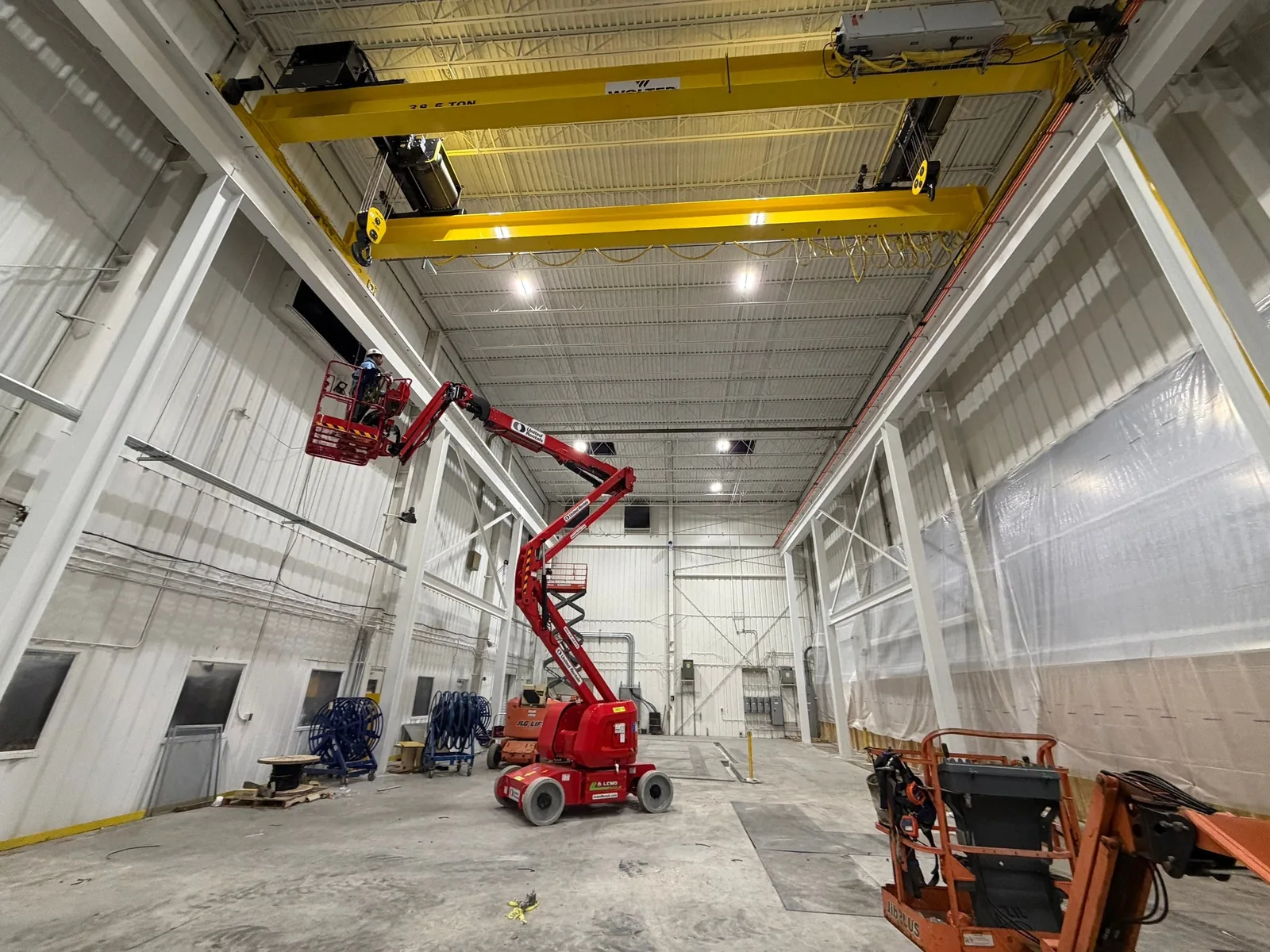 Bridge Crane & Runway Installation, view 2