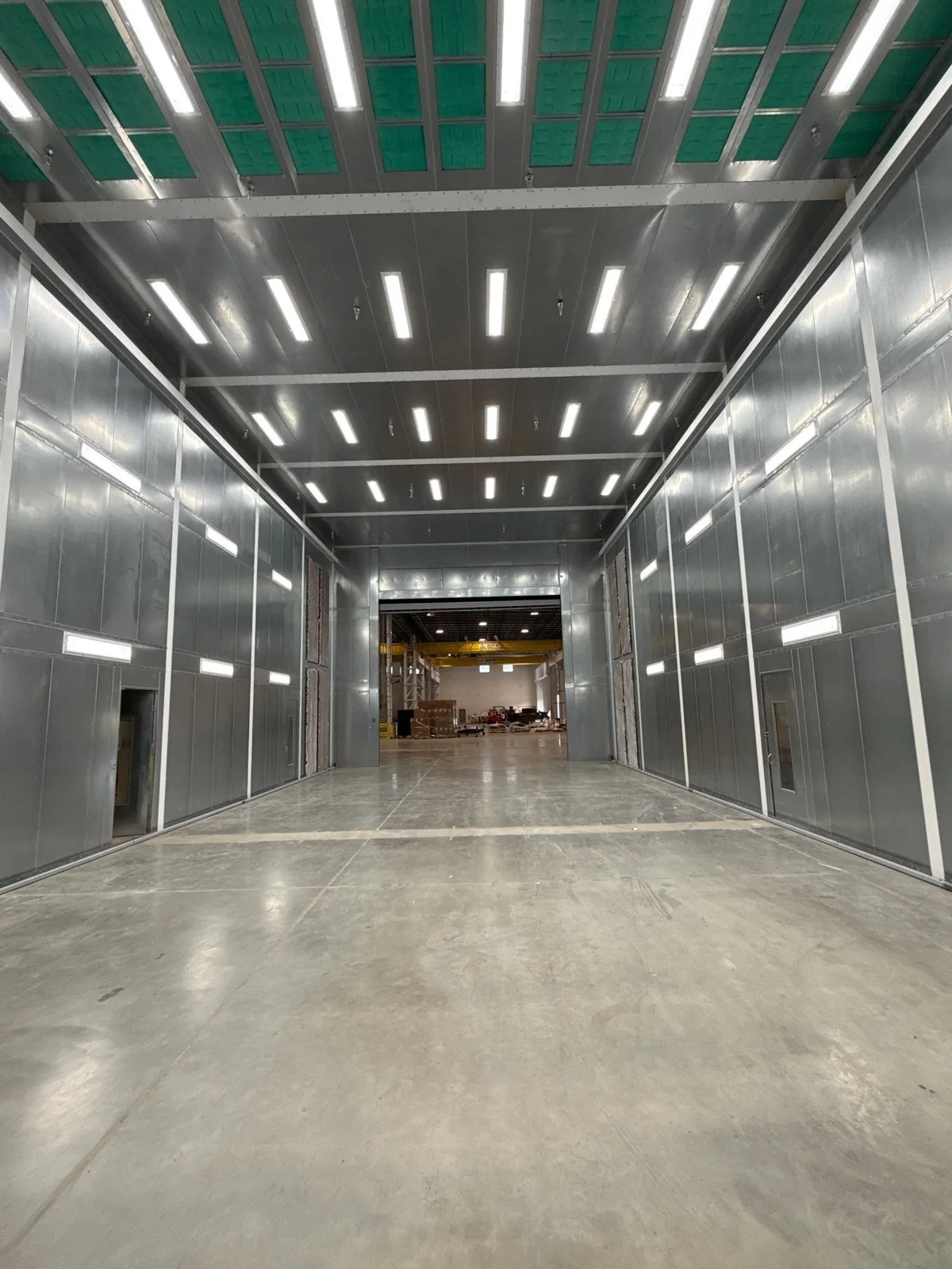 Dual Spray Booth & Mix Room Installation