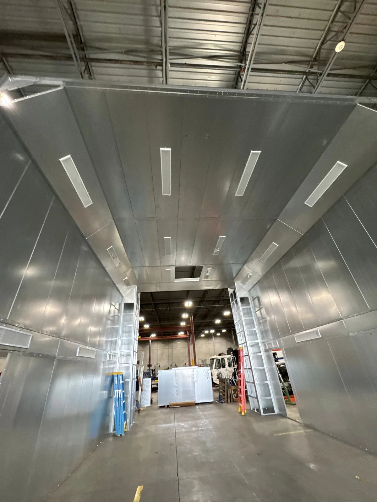 Industrial Finishing System Installation