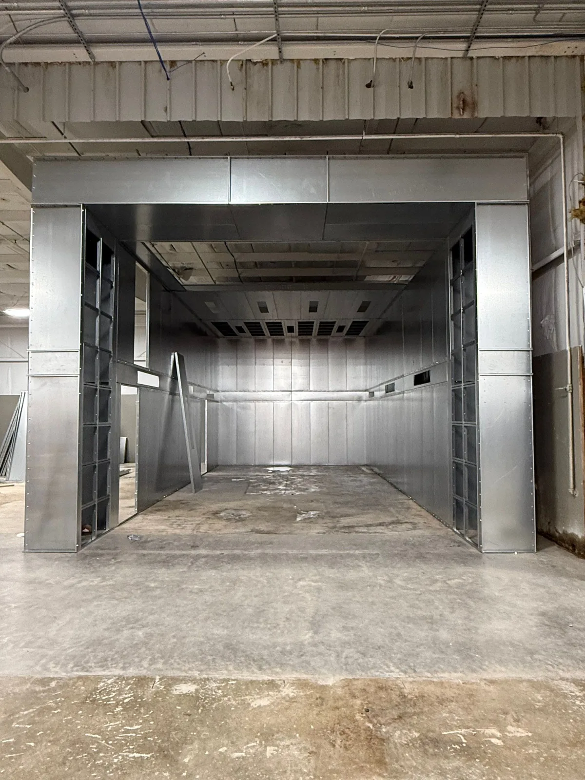 Large Industrial Booth Installation, view 2