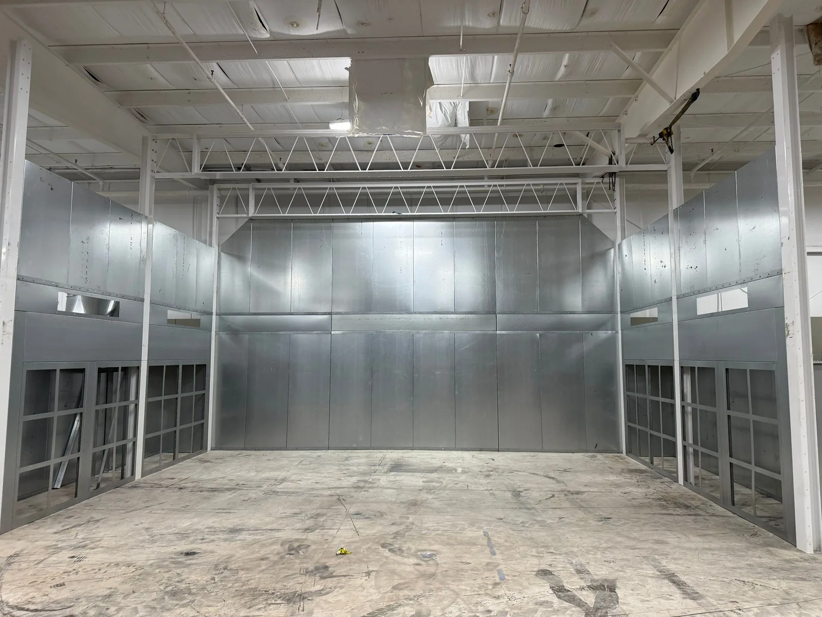 Large Industrial Booth Installation