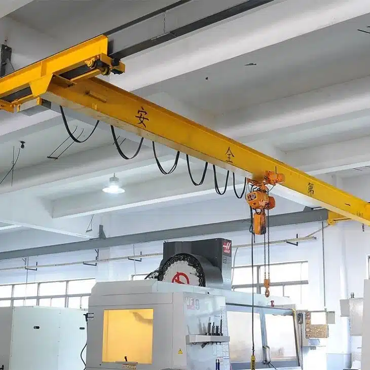 Crane hoist controls and electrification planning for overhead lifting