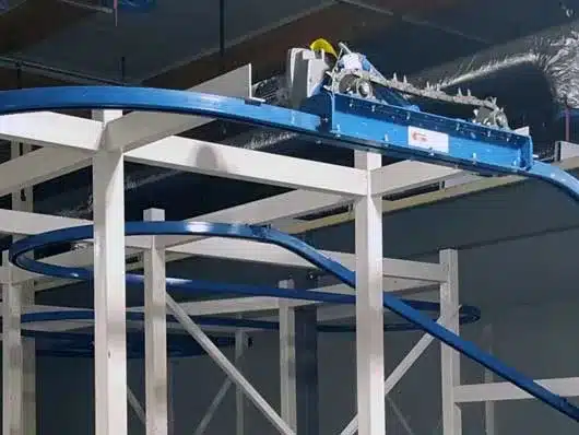 Unibilt enclosed track overhead conveyor component