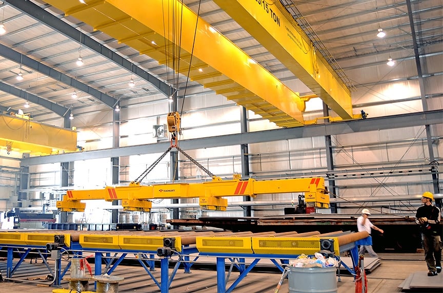 Bridge crane modernization and retrofit planning in an industrial facility